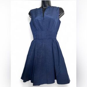 Candice Givin blue pleated dress Size 2 #glamour #party #eveningwear